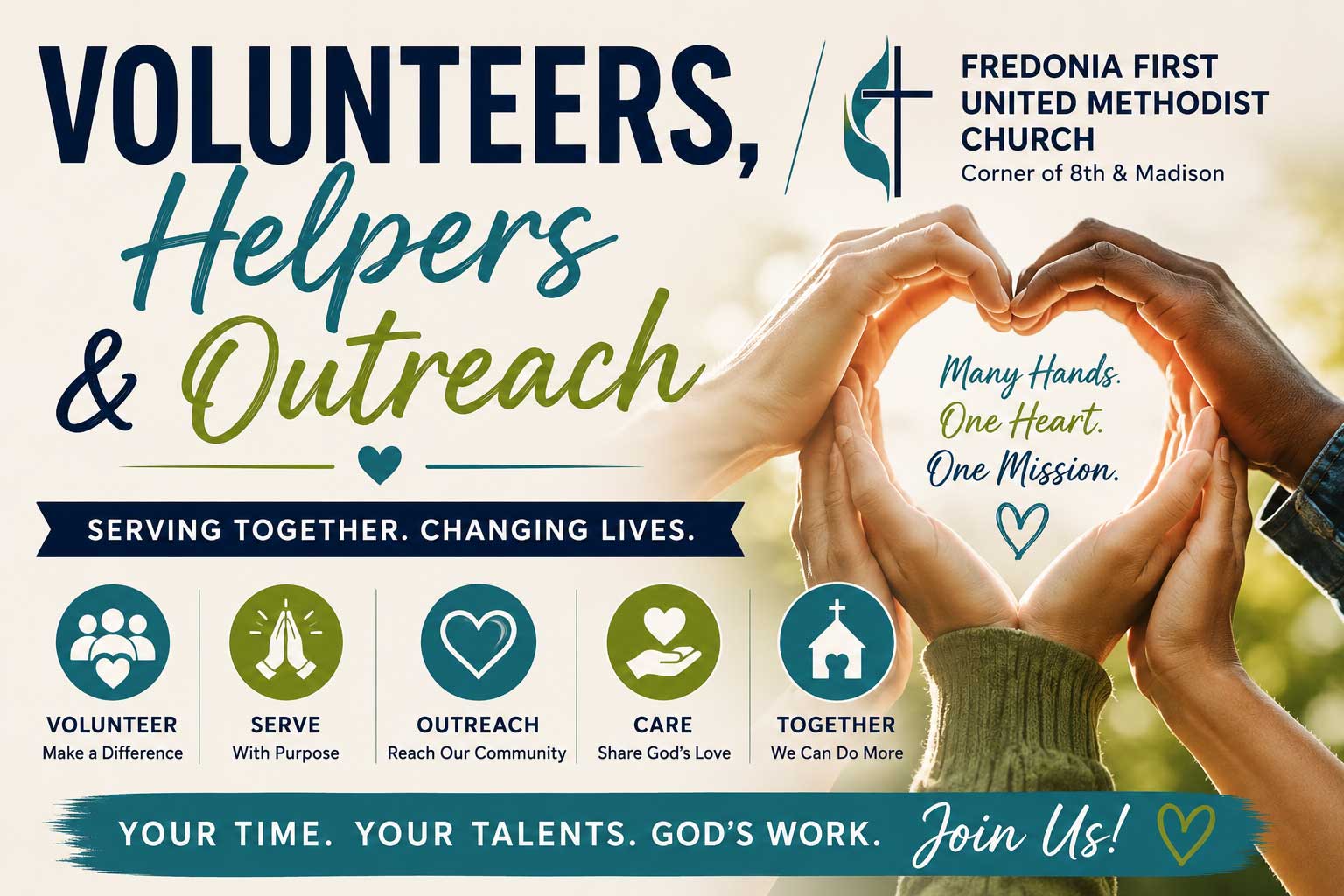 Volunteers, Helpers & Outreach